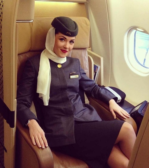 Stewardess photo 4